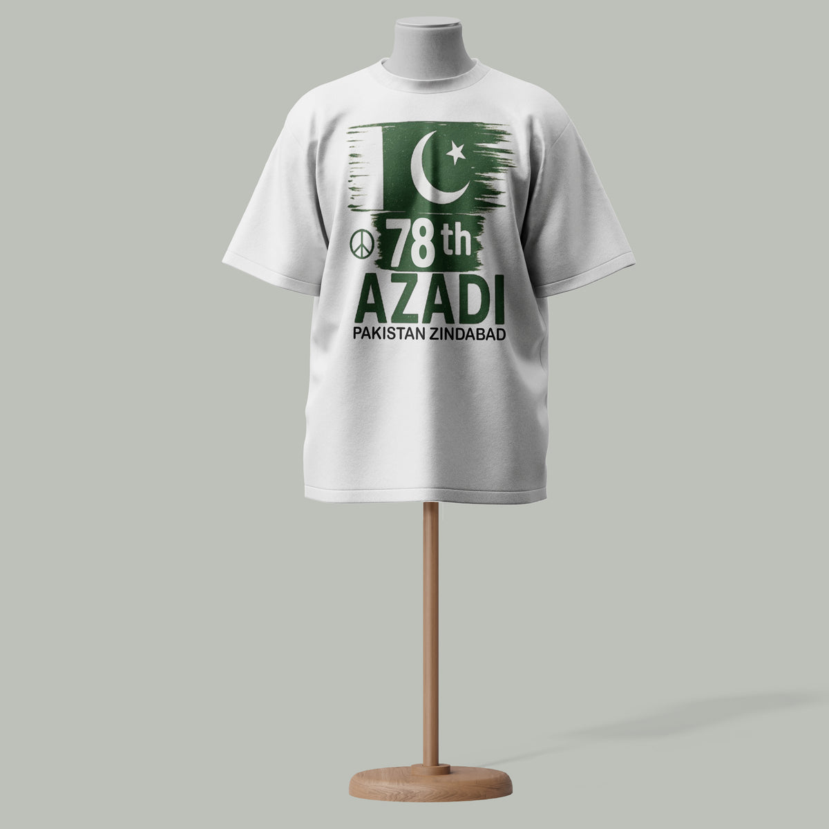 78 Years Azadi T-Shirt l  Spirit Strength Harmony