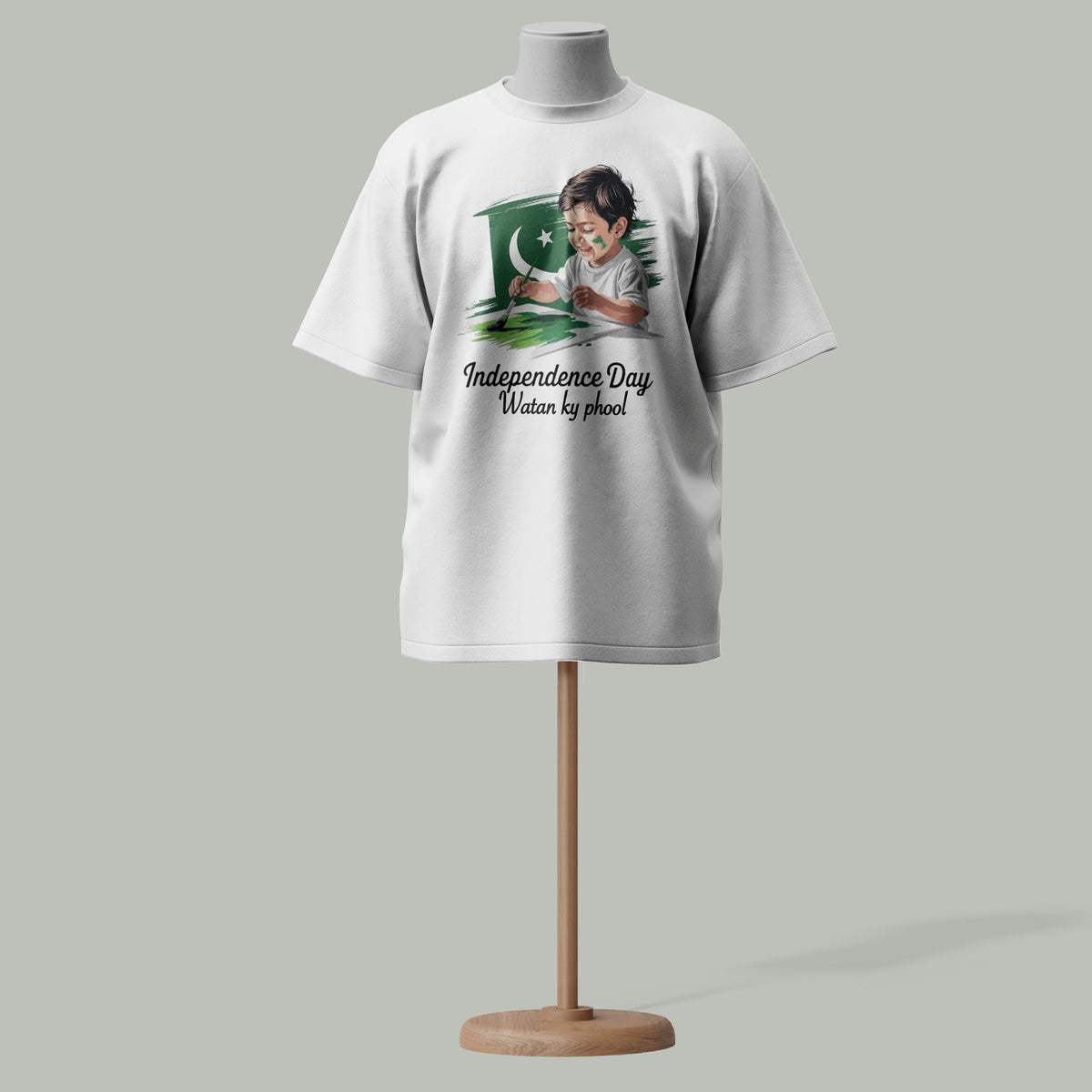 Celebrate Independence Day in Custom “Pak Flag-Future Hope” T-Shirt
