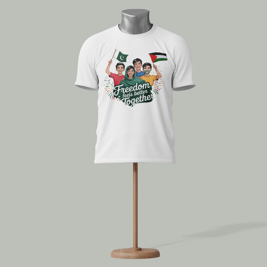The Together for Freedom Tee | A Joyful Unity Vibe