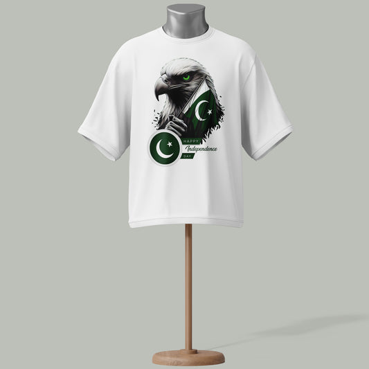 The Shaheen's Gaze Azadi Tee | Fierce 14th August Fit