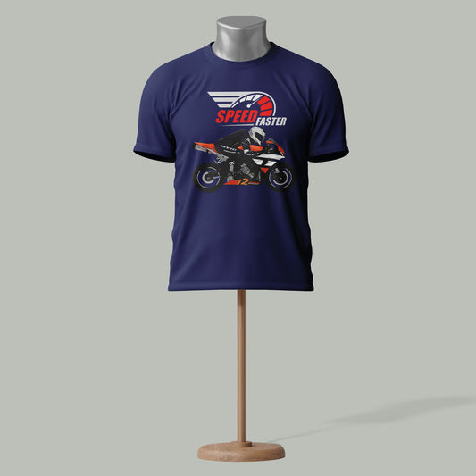 Speed Faster Racing Motorcycle T-Shirt – Sportbike Tee