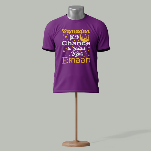 Ramadan Emaan-Building T-Shirt – Faith & Fashion Combined
