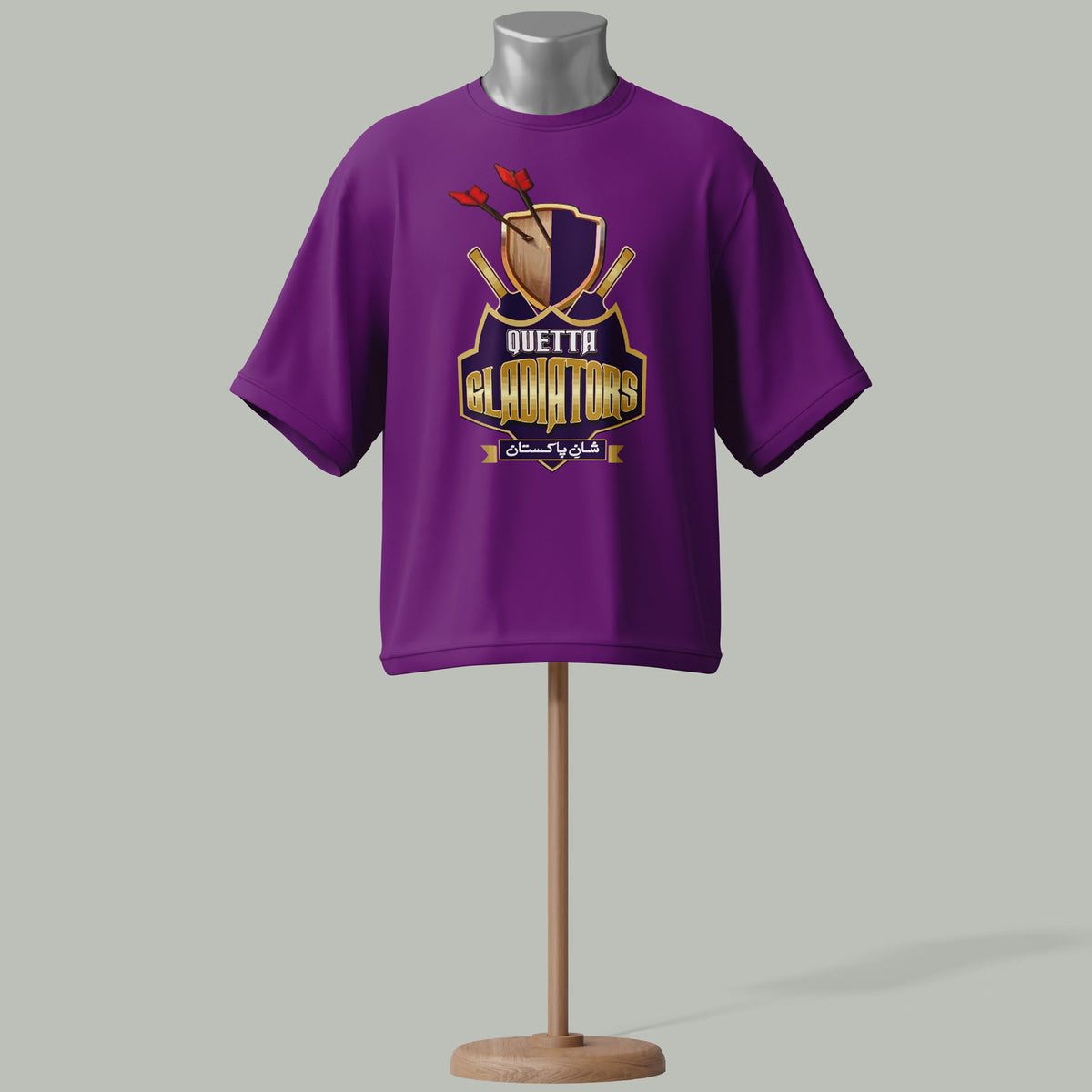 Quetta Gladiators PSL 2025 Fan T-Shirt – Premium Edition