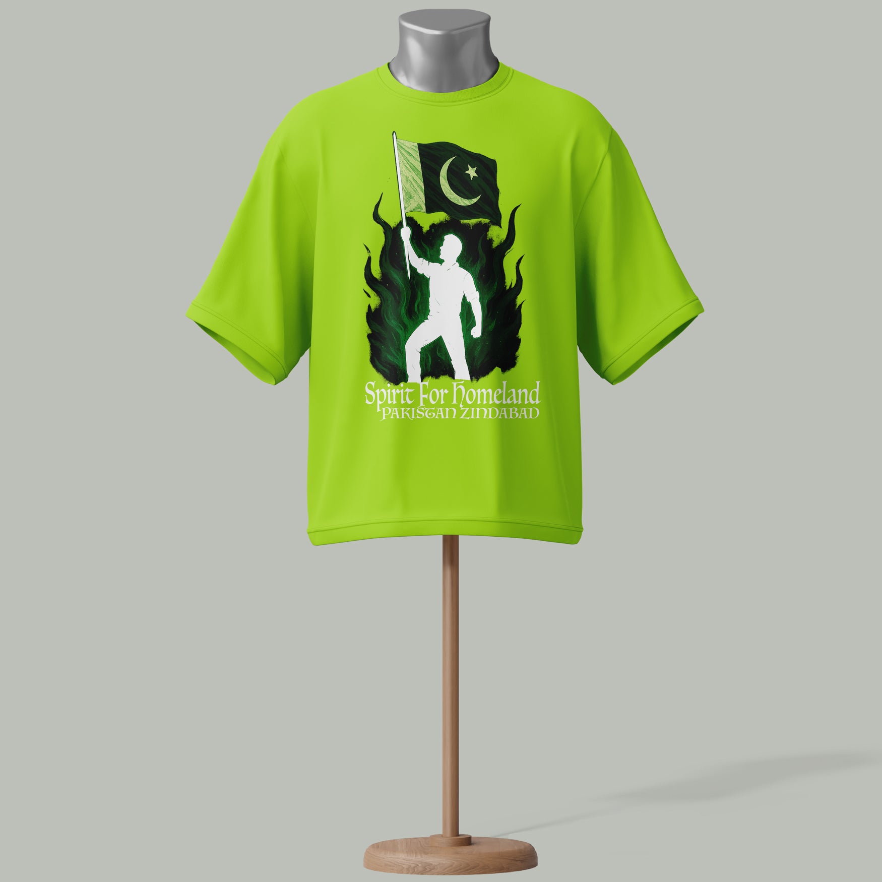 azadi spirit_parrot_tshirt
