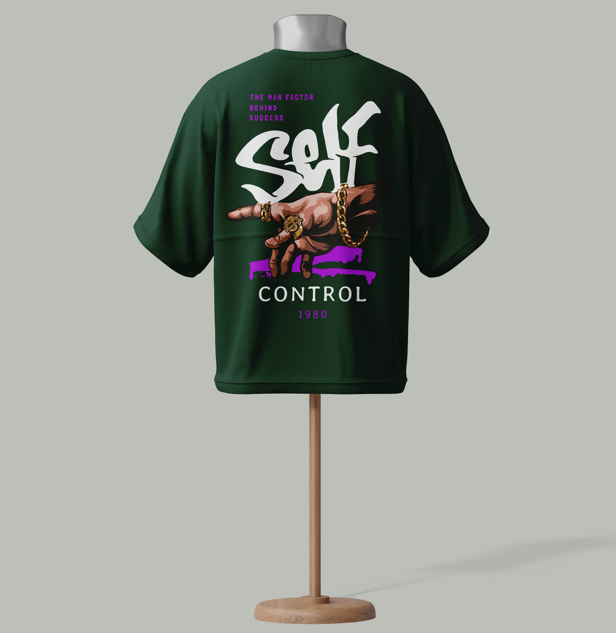 🔥 "Self Control 1980" Streetwear Graphic T-Shirt