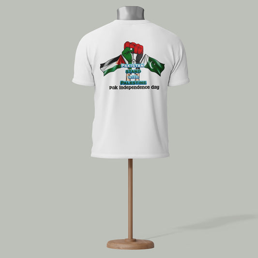 The Unity Fist Tee | Pak- Palestine Solidarity Fit