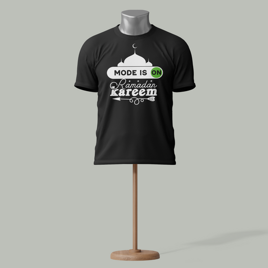 "Ramadan Mode is ON" T-Shirt – 15 Colors Available | Islamic Ramadan Kareem Tee