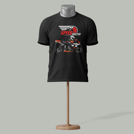 Speed Faster Racing Motorcycle T-Shirt – Sportbike Tee