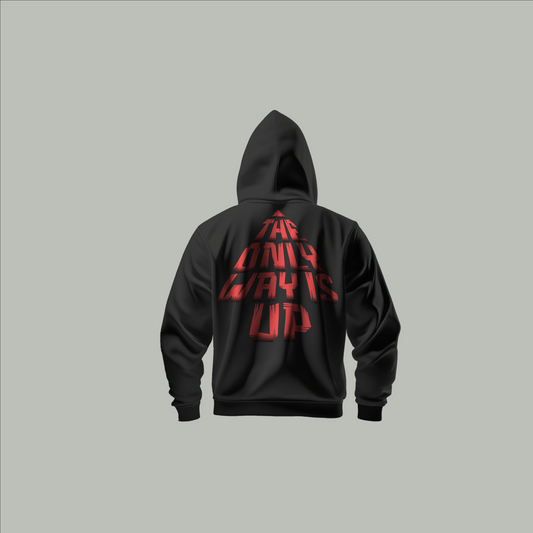 Customized "The Only Way Is Up" Hoodie