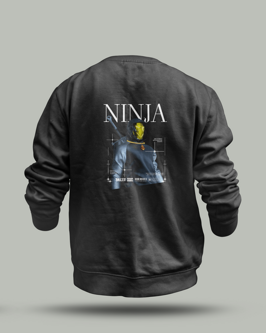 Ninja Sweatshirt - Warrior-Inspired Bold Design