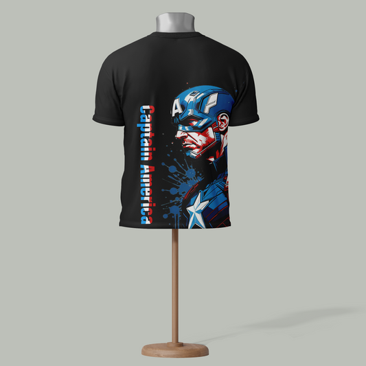 Custom Captain America Graphic T-Shirt – Premium Quality, Stylish & Comfortable