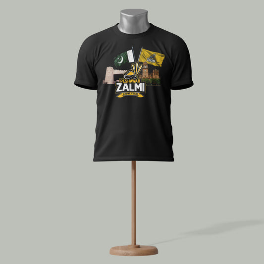 Peshawar Zalmi PSL T-Shirt – Cricket Fan Edition