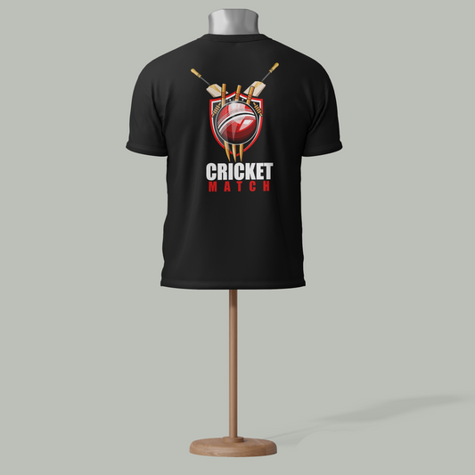Cricket Match T-Shirts | 15 Colors | Customizable Sportswear