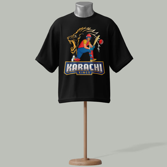 Karachi Kings PSL 2025 Fan T-Shirt – Premium Cricket Edition