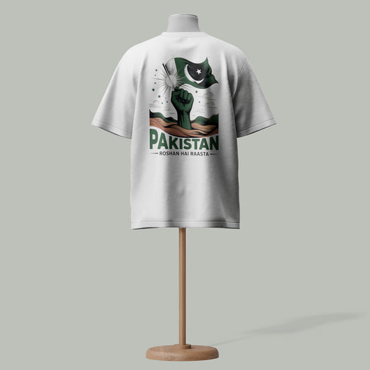 Pakistan Independence Day Tee - Power Fist Edition