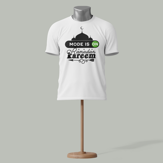 "Ramadan Mode is ON" T-Shirt – 15 Colors Available | Islamic Ramadan Kareem Tee