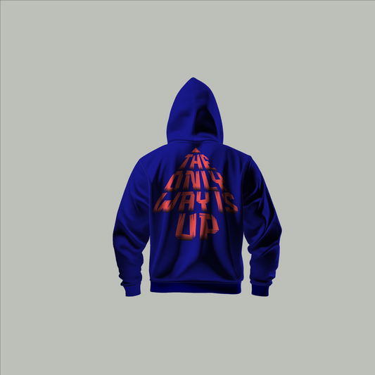 Customized "The Only Way Is Up" Hoodie