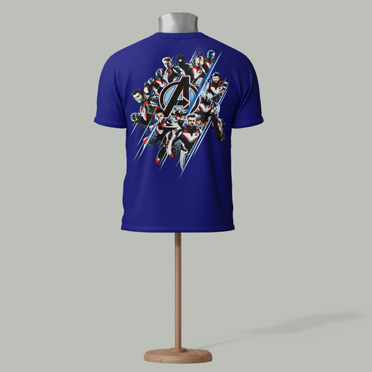 Avengers Custom Printed T-Shirt – Premium Cotton, Superhero Fan Apparel