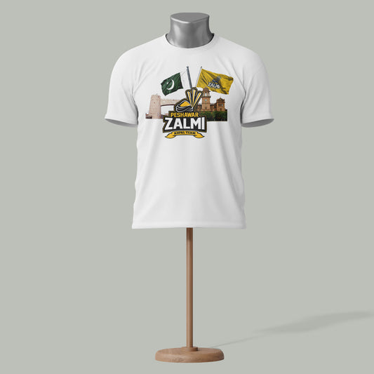 Peshawar Zalmi PSL T-Shirt – Cricket Fan Edition