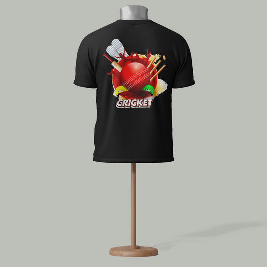 Custom Cricket T-Shirt | Premium Sportswear | 15+ Colors