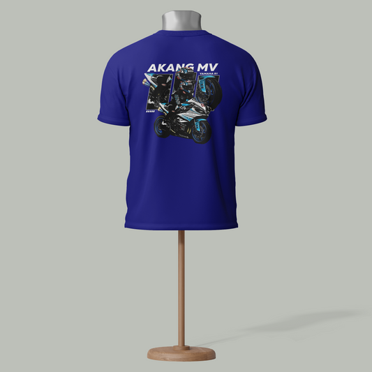 Akang MV Biker T-Shirt – Yamaha R1 Motorcycle Graphic Tee