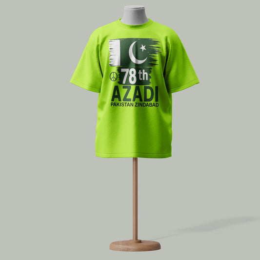 78 Years Azadi T-Shirt l  Spirit Strength Harmony