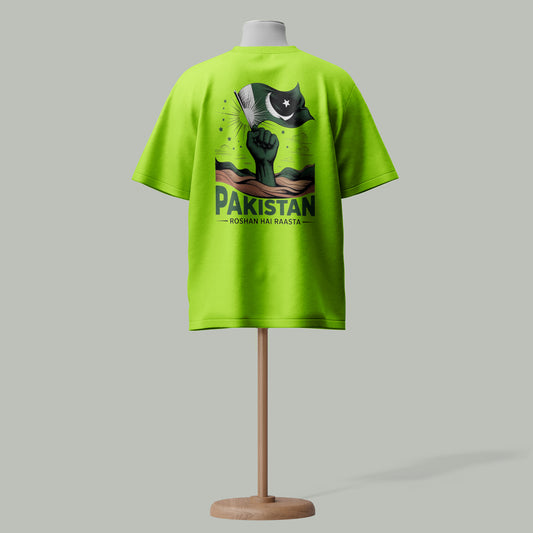 Pakistan Independence Day Tee - Power Fist Edition