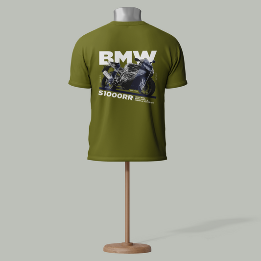 BMW S1000RR Biker T-Shirt – Superbike Graphic Tee for Riders