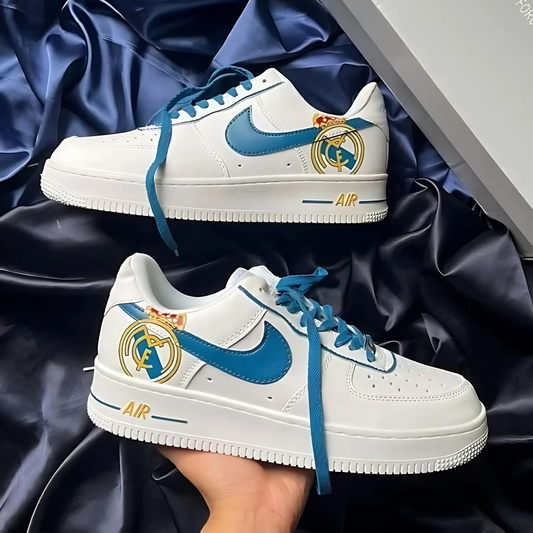Real Madrid Custom Sneakers – Celebrate Your Team in Style