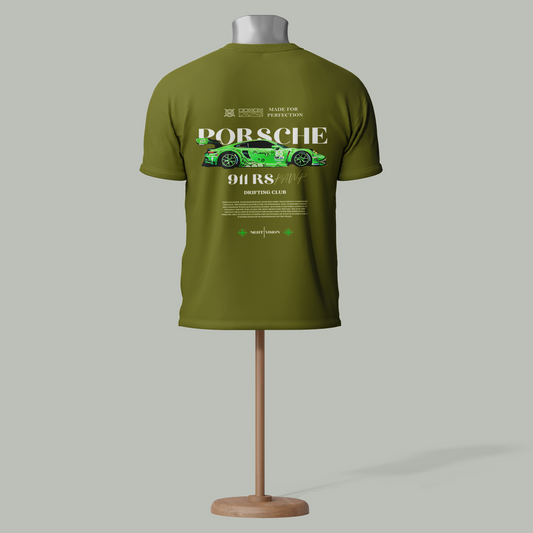Custom "Porsche 911 RS" T-Shirt – High-Performance Racing Design