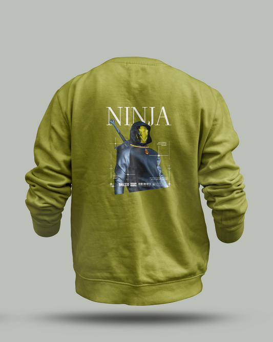 Ninja Sweatshirt - Warrior-Inspired Bold Design