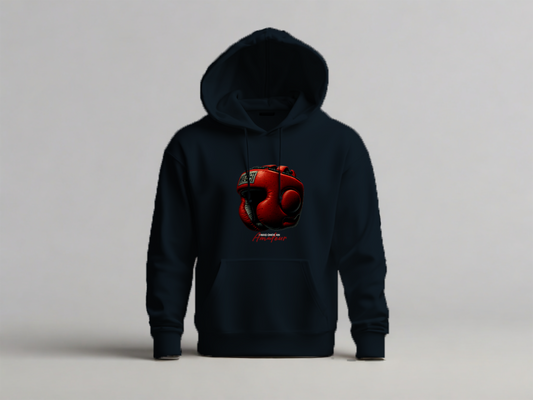 I Was an Amateur Custom Hoodie – Boxing Head Guard Powerful Design