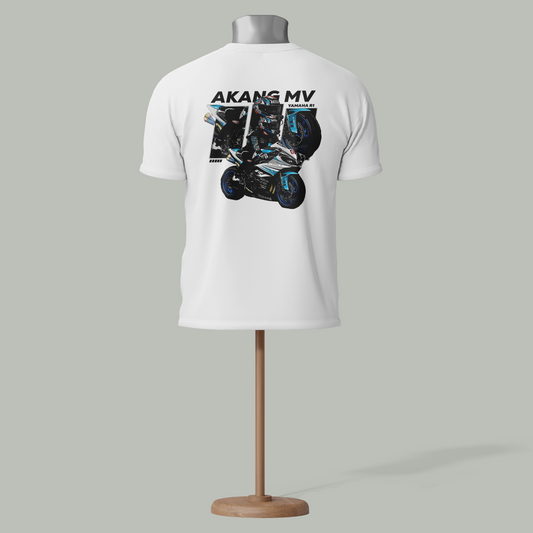 Akang MV Biker T-Shirt – Yamaha R1 Motorcycle Graphic Tee
