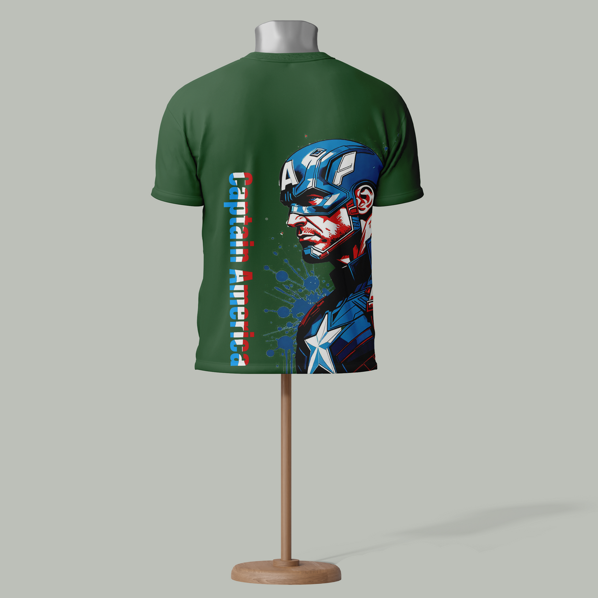 Custom Captain America Graphic T-Shirt – Premium Quality, Stylish & Comfortable