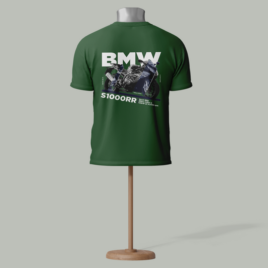 BMW S1000RR Biker T-Shirt – Superbike Graphic Tee for Riders