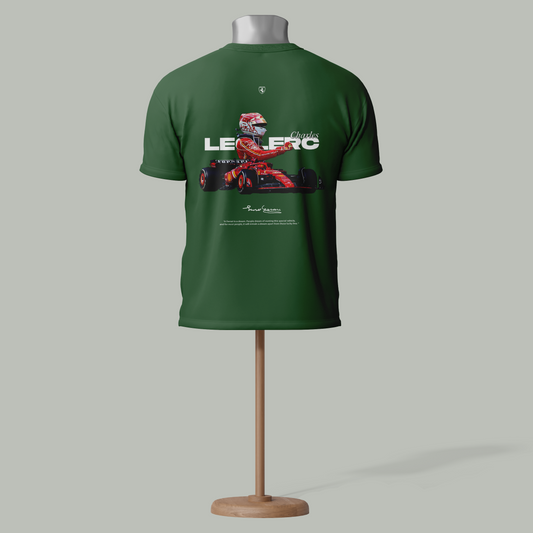 Custom "Charles Leclerc Formula 1" T-Shirt – Premium Racing-Inspired Design