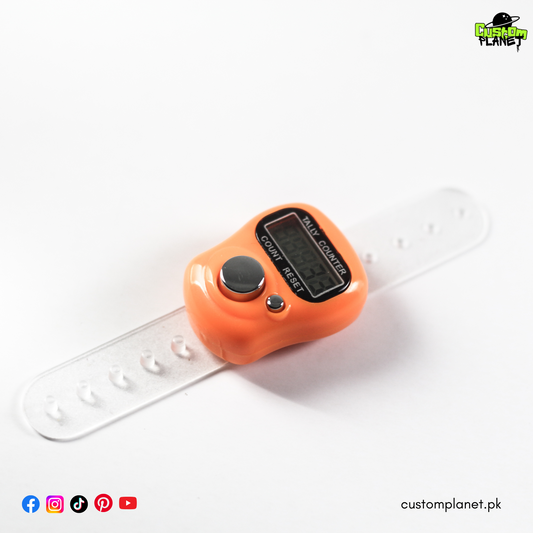 Digital Finger Tally Counter for Zikr – LED Display Islamic Tasbeeh