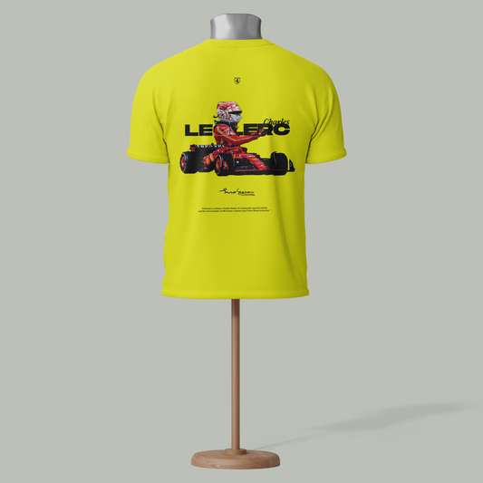 Custom "Charles Leclerc Formula 1" T-Shirt – Premium Racing-Inspired Design