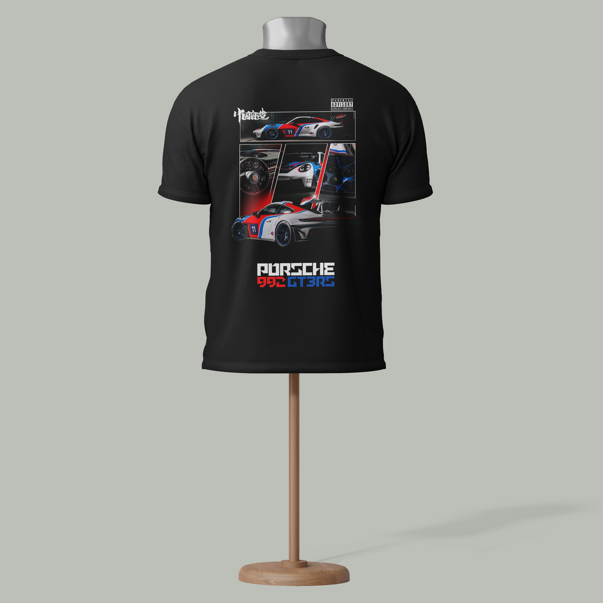 Custom Porsche 992 GT3 RS Graphic T-Shirt – Premium, Stylish & Personalized