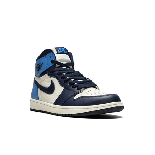 Air Jordan 1 Retro High Obsidian – Stylish Two-Tone Sneaker