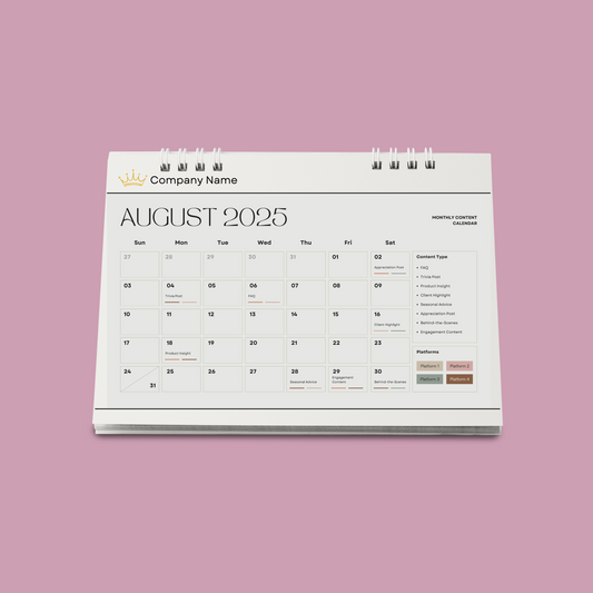 Personalized Calendars – Custom Design, Logo & Name Printing