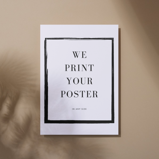 Custom Branded Posters – High-Quality Business & Event Prints