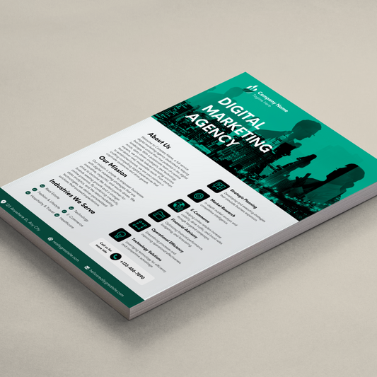 Custom Flyers & Brochures – High-Quality Marketing Materials for Every Business