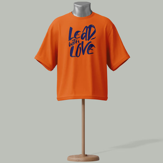Lead with Love T-Shirt – Motivational & Stylish Tee
