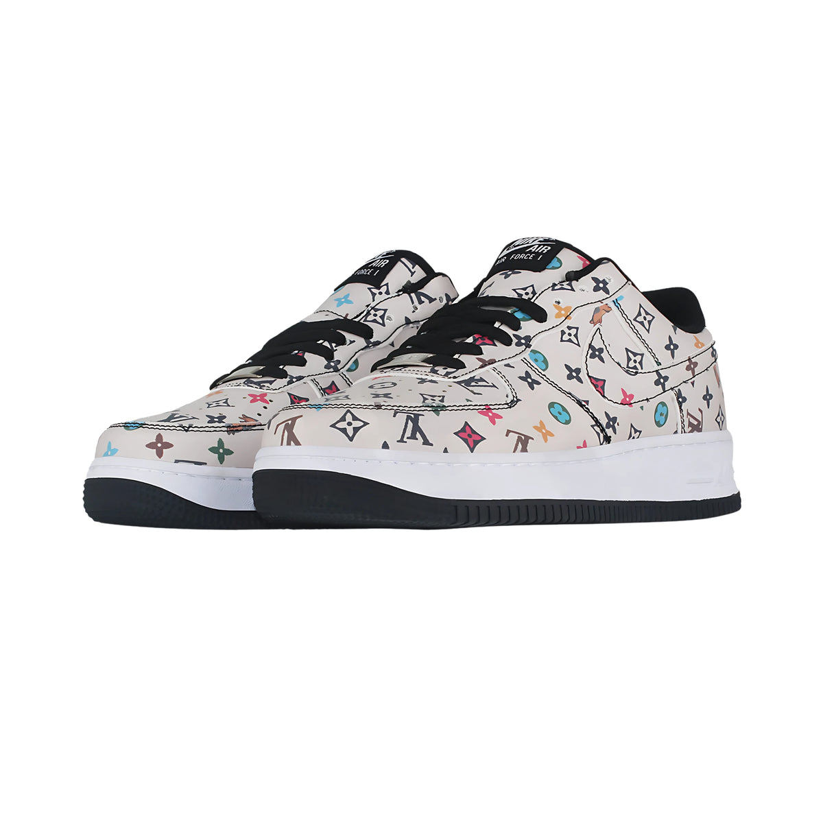 Stüssy-Inspired Streetwear Custom Sneakers – بولڈ اور آرٹسٹک