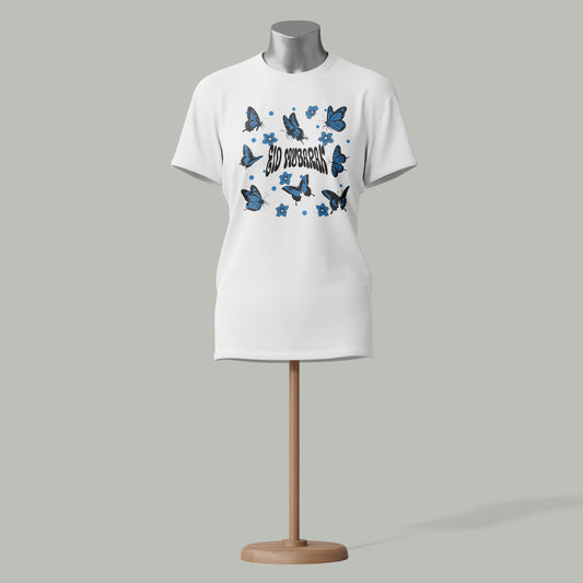 Eid Mubarak Butterfly T-Shirt – Stylish & Elegant Festive Wear