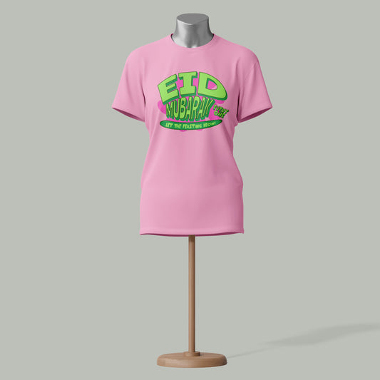 Eid Mubarak Let the Feasting Begin T-Shirt – Festive Celebration Wear