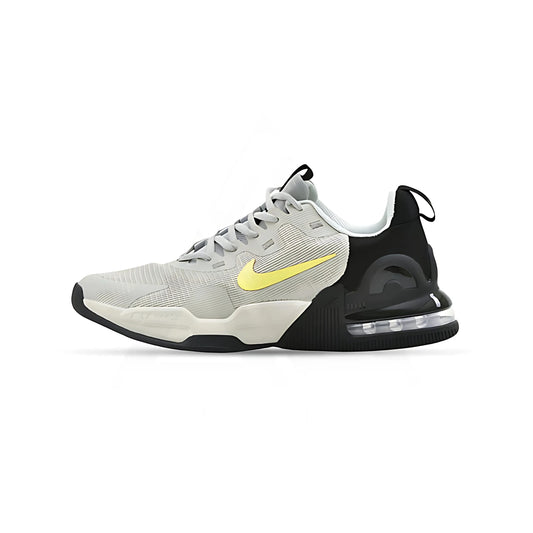 Nike Air Max Impact 4 Sneakers – Grey/Black with Yellow Swoosh