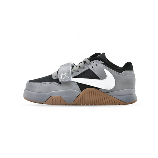 Urban Pulse – Gray, Black & White Low-Top Sneakers