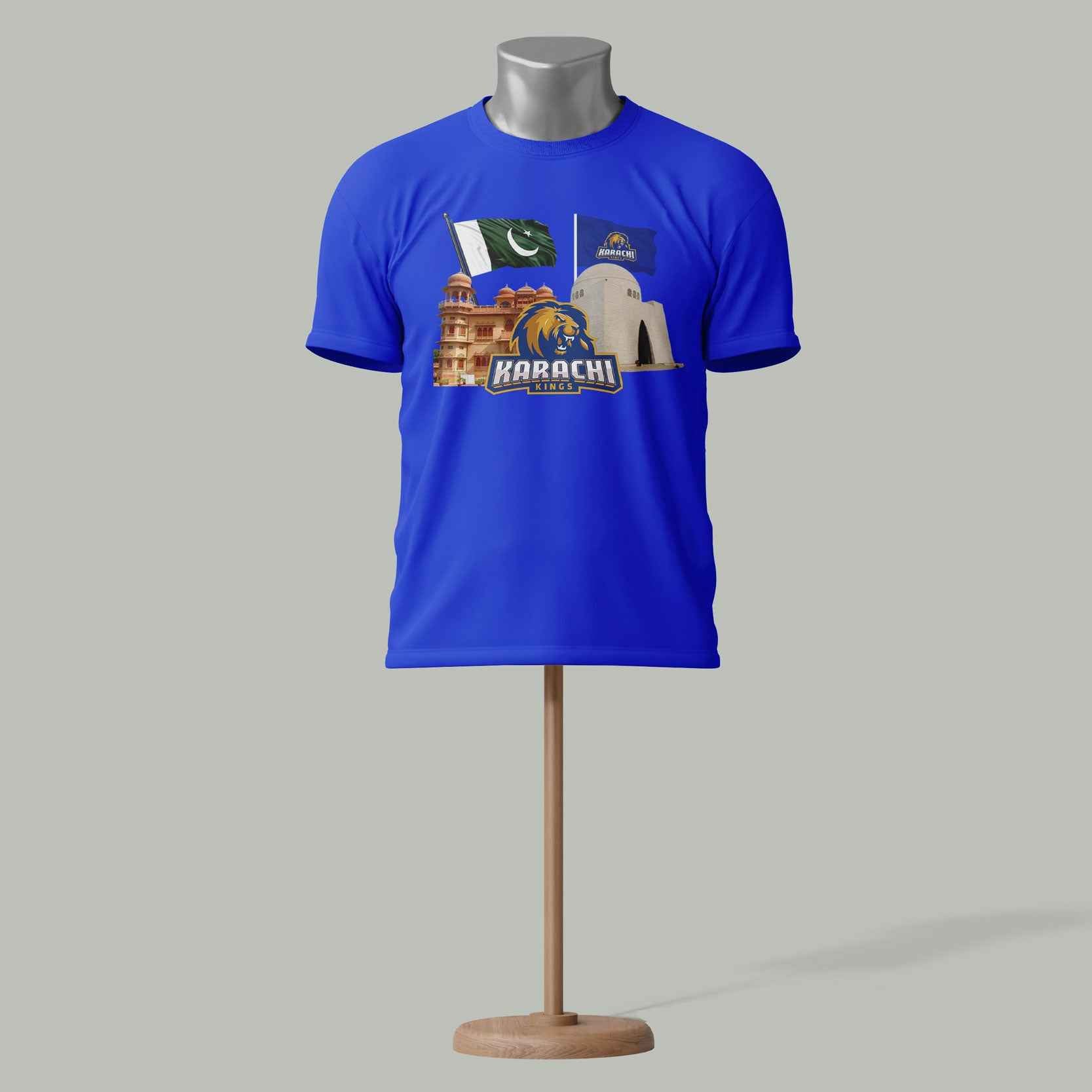 Karachi Kings PSL T-Shirt – Cricket Fan Edition Navy Blue